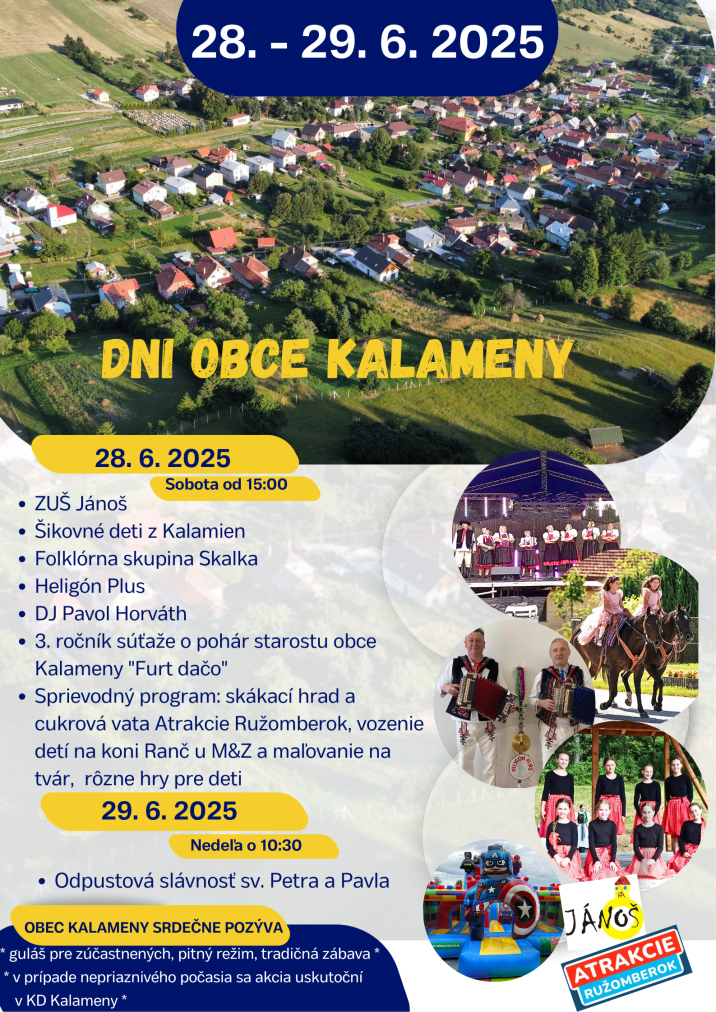Dni obce Kalameny